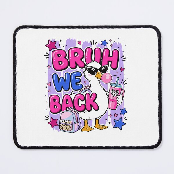 Item preview, Bruh We Back Funny Duck Back To School Graphic Girls Kids designed and sold by BornBorn.
