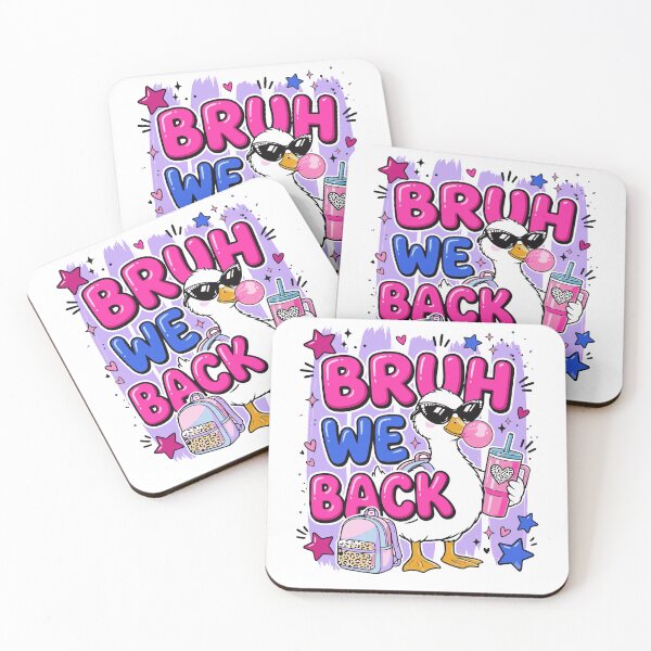 Item preview, Bruh We Back Funny Duck Back To School Graphic Girls Kids designed and sold by BornBorn.
