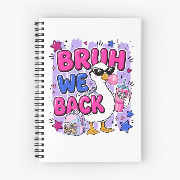 Item preview, Bruh We Back Funny Duck Back To School Graphic Girls Kids designed and sold by BornBorn.