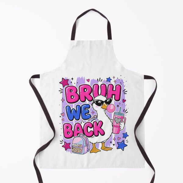 Item preview, Bruh We Back Funny Duck Back To School Graphic Girls Kids designed and sold by BornBorn.