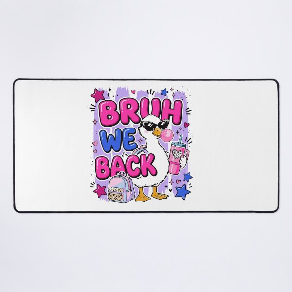 Item preview, Bruh We Back Funny Duck Back To School Graphic Girls Kids designed and sold by BornBorn.
