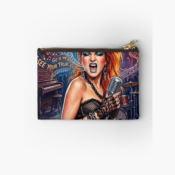 Item preview,  Cyndi Lauper  Hand-Drawn Retro Rock Poster  designed and sold by ARTROGAN.