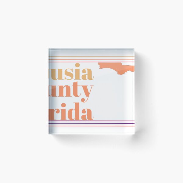 Item preview, Volusia County Florida Highlighted on State Map designed and sold by TheIconSmith.