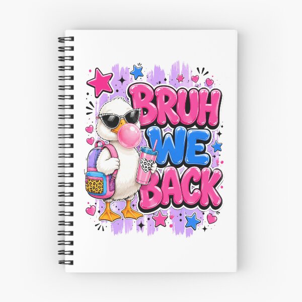 Item preview, Cute Girl Goose Bruh We Back Funny Duck Back To School Graphic Girls Kids designed and sold by BornBorn.