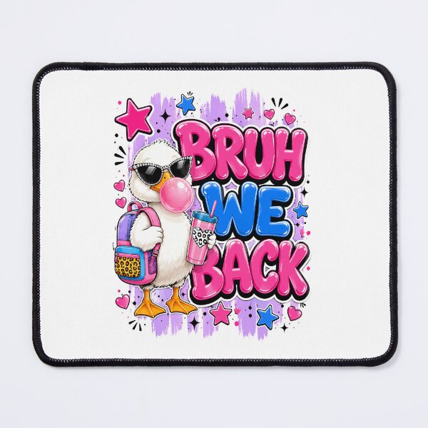 Item preview, Cute Girl Goose Bruh We Back Funny Duck Back To School Graphic Girls Kids designed and sold by BornBorn.