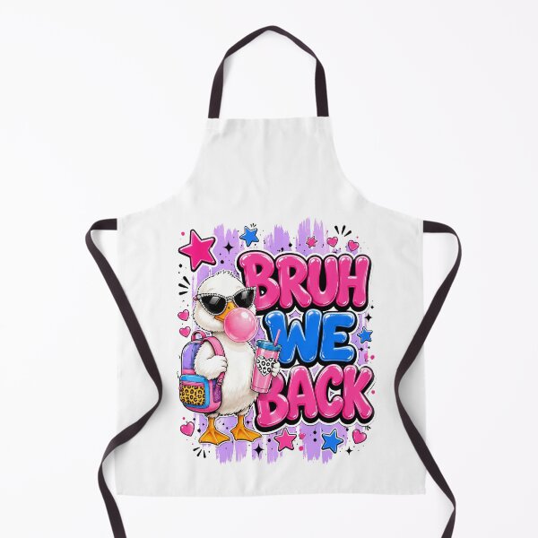 Item preview, Cute Girl Goose Bruh We Back Funny Duck Back To School Graphic Girls Kids designed and sold by BornBorn.