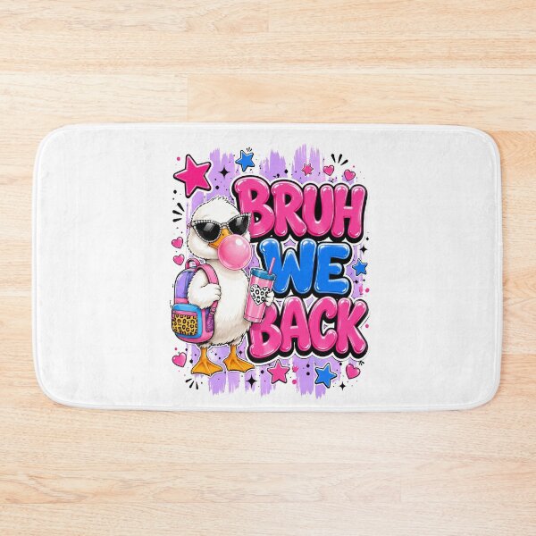Item preview, Cute Girl Goose Bruh We Back Funny Duck Back To School Graphic Girls Kids designed and sold by BornBorn.