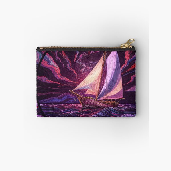 Item preview, Abstract Clipper Ship Nautical Ocean Scene designed and sold by GaffaDesigns.