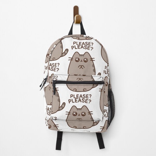 Item preview, Cute Begging Cat Big Eyes Please Kawaii Sticker designed and sold by daenarys123.