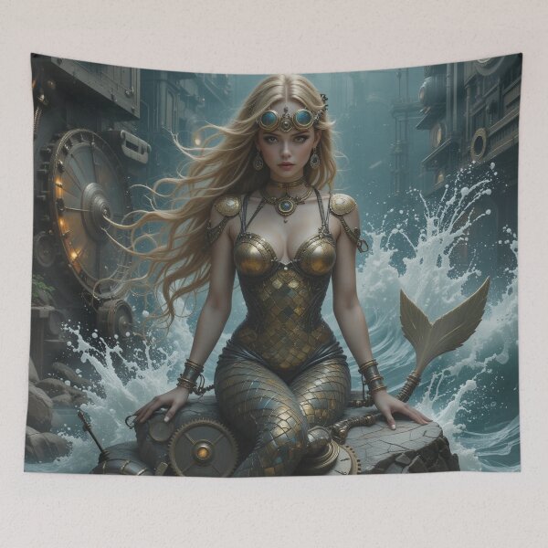 Item preview, Steampunk Mermaid designed and sold by RaF71PrO.