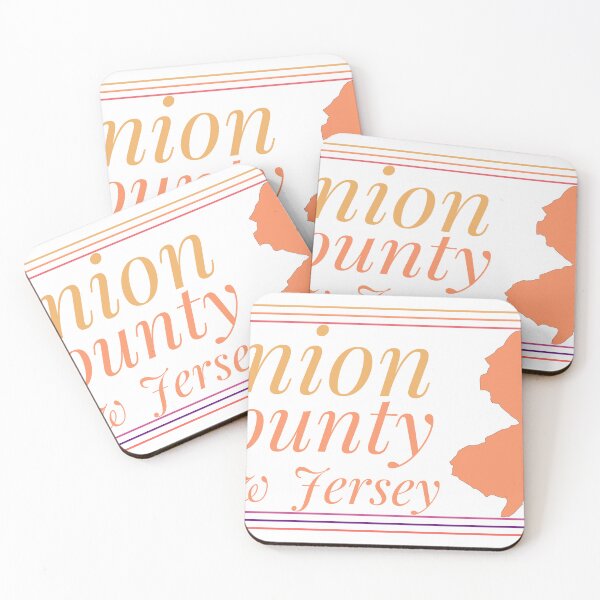 Item preview, Union County New Jersey Highlighted on State Map designed and sold by TheIconSmith.