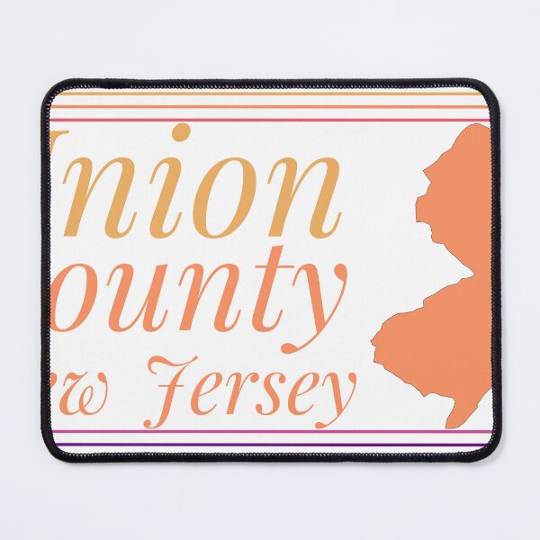 Item preview, Union County New Jersey Highlighted on State Map designed and sold by TheIconSmith.