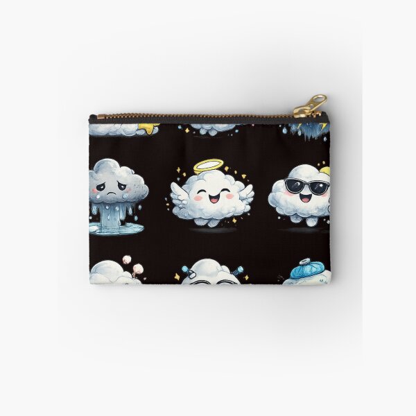Item preview, Cloud Emoji | Cute Kawaii Typography Design designed and sold by VasiArtLab.