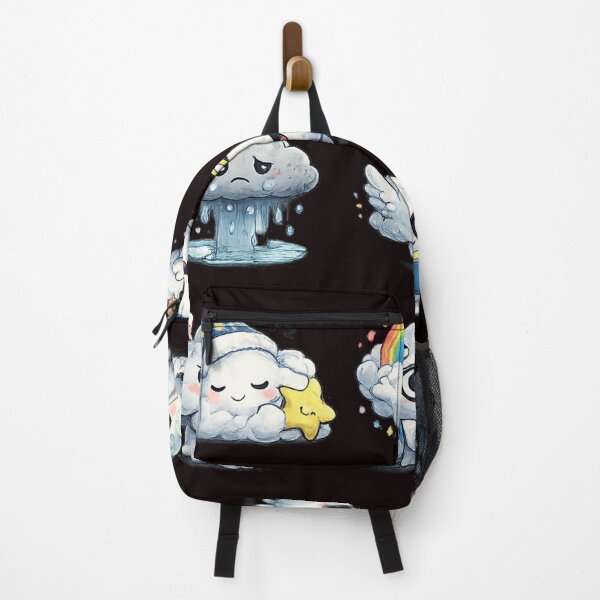 Item preview, Cloud Emoji | Cute Kawaii Typography Design designed and sold by VasiArtLab.