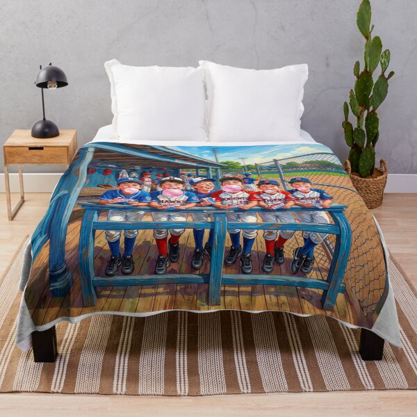 Item preview, Baseball Little Leaguers Blowing Bazooka Gum Bubbles designed and sold by Home Decor Art.
