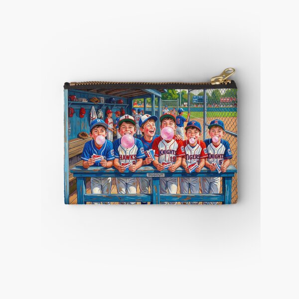 Item preview, Baseball Little Leaguers Blowing Bazooka Gum Bubbles designed and sold by Home Decor Art.