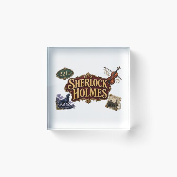 Item preview, Sherlock Holmes – Ornate 221B London Casebook designed and sold by Fenay Designs.