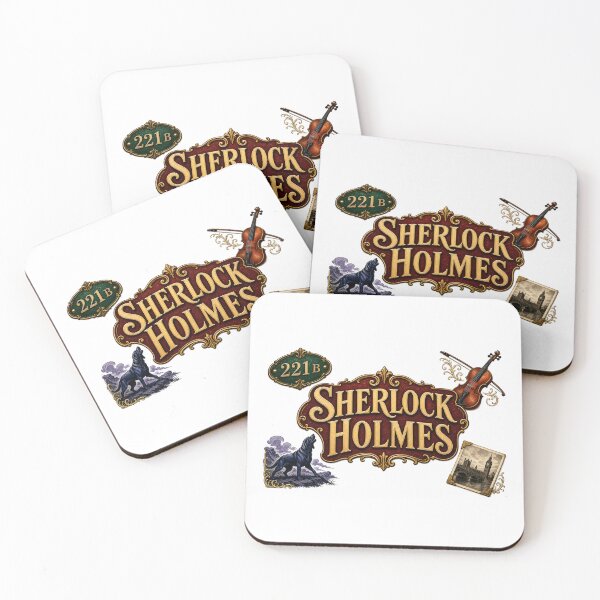 Item preview, Sherlock Holmes – Ornate 221B London Casebook designed and sold by Fenay Designs.