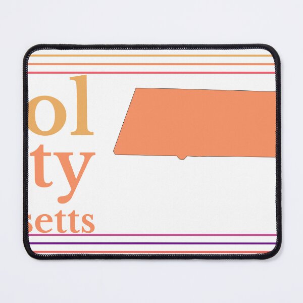 Item preview, Bristol County Massachusetts Highlighted on State Map designed and sold by TheIconSmith.