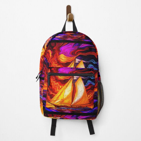 Item preview, Abstract Clipper Ship Nautical Ocean Scene designed and sold by GaffaDesigns.