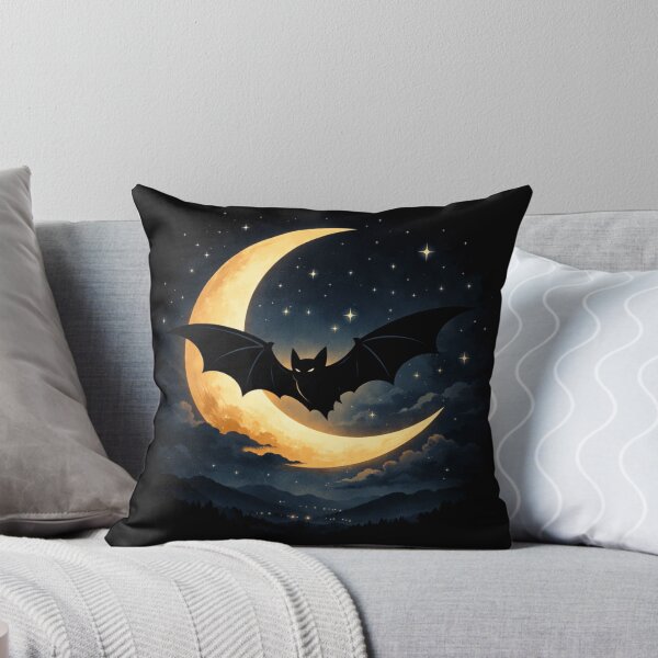 Item preview, Bat in a night sky designed and sold by BLACK_BOSS STORE.