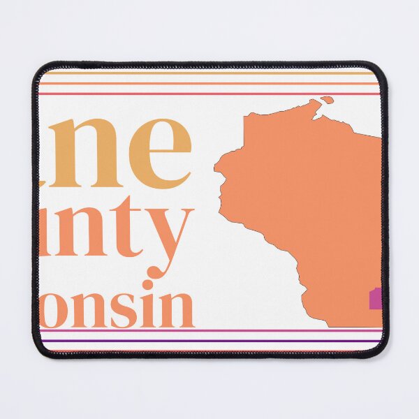 Item preview, Dane County Wisconsin Highlighted on State Map designed and sold by TheIconSmith.