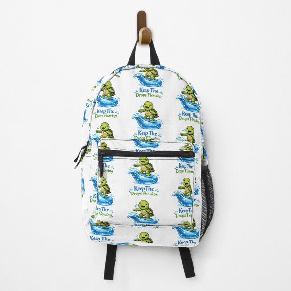 Item preview, Happy Surfing Turtle Water Conservation Design designed and sold by Nuvoro Eco Awareness.