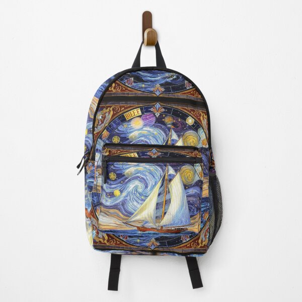 Item preview, Abstract Clipper Ship Nautical Ocean Scene designed and sold by GaffaDesigns.