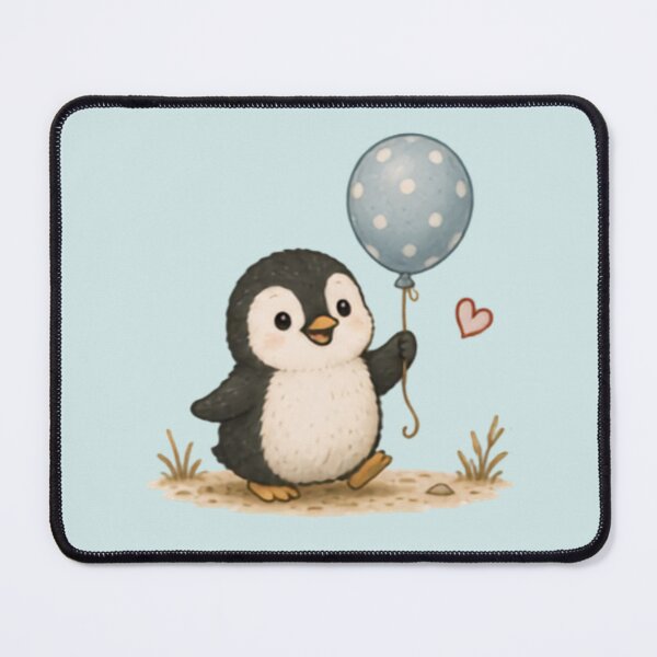 Item preview, Balloon Day Penguin designed and sold by MellowMunchkins.