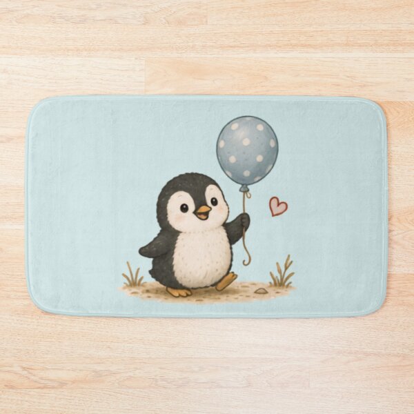 Item preview, Balloon Day Penguin designed and sold by MellowMunchkins.