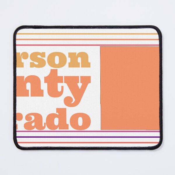 Item preview, Jefferson County Colorado Highlighted on State Map designed and sold by TheIconSmith.
