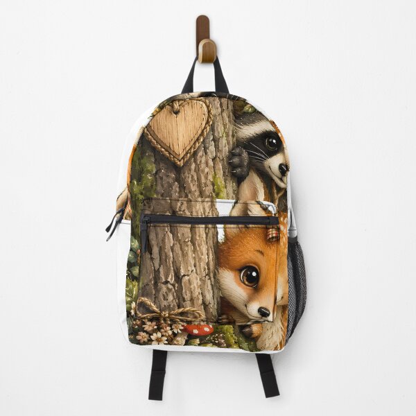 Item preview, Cute Woodland Animals Nursery Decor Baby Fox Raccoon Deer designed and sold by BumbleBloom7.