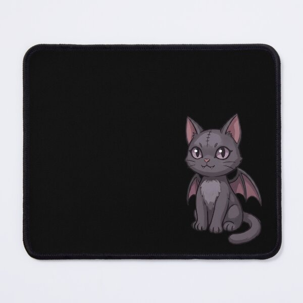 Item preview, Cute Gothic Bat Cat Spooky Chibi designed and sold by D6rkT3chDemon.
