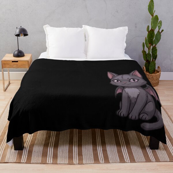 Item preview, Cute Gothic Bat Cat Spooky Chibi designed and sold by D6rkT3chDemon.