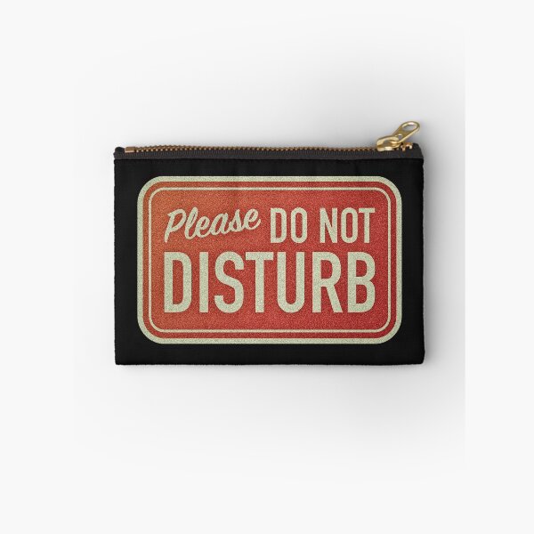 Item preview, Retro Do Not Disturb Introvert Sign designed and sold by Moodprint5.