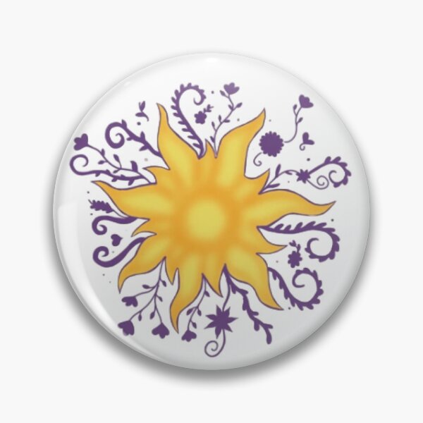 Item preview, Tangled Rapunzel Sun Art Print designed and sold by 4U---Store.
