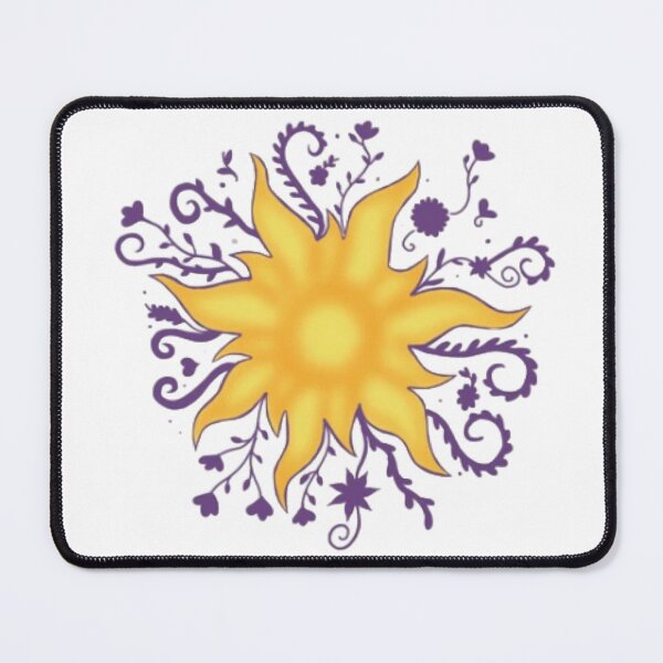 Item preview, Tangled Rapunzel Sun Art Print designed and sold by 4U---Store.