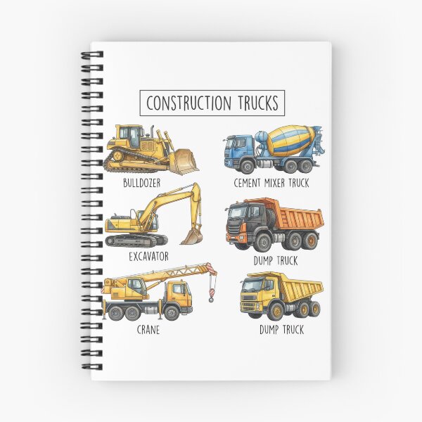 Item preview, Construction Trucks & Vehicles – Educational Kids Nursery designed and sold by raedattia.