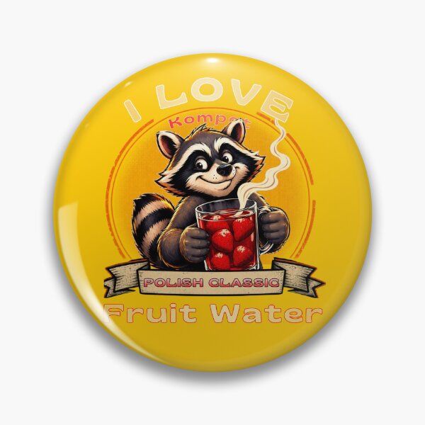 Item preview, Life Is Better With Fruit Water. Funny Trash Panda Polish Fruit Drink Shirt. designed and sold by Creative-Sanc.