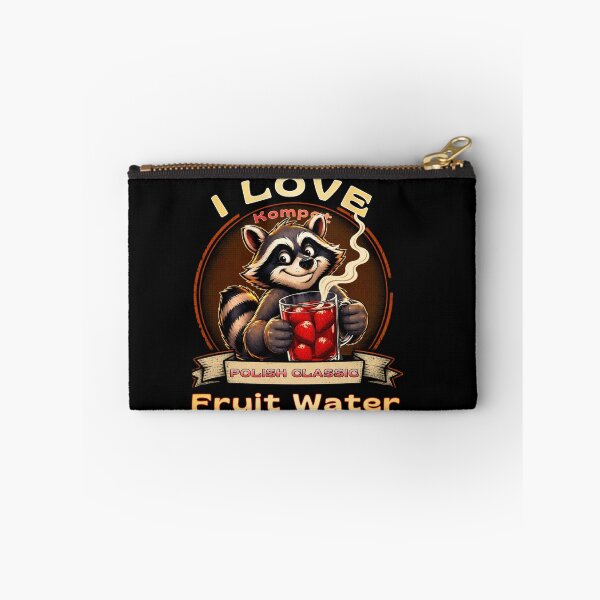 Item preview, Life Is Better With Fruit Water. Funny Trash Panda Polish Fruit Drink Shirt. designed and sold by Creative-Sanc.