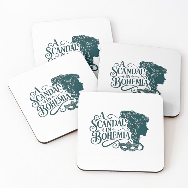 Item preview, A Scandal in Bohemia – Elegant Emerald Silhouette designed and sold by Fenay Designs.