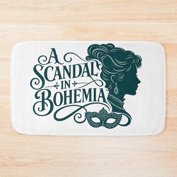 Item preview, A Scandal in Bohemia – Elegant Emerald Silhouette designed and sold by Fenay Designs.