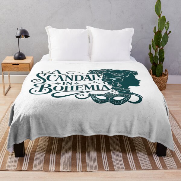 Item preview, A Scandal in Bohemia – Elegant Emerald Silhouette designed and sold by Fenay Designs.