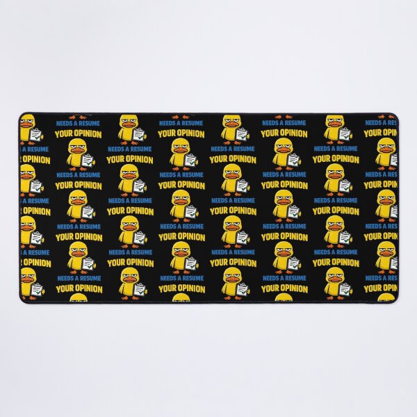 Item preview, Your Opinion Needs a Resume Funny Sarcastic Duck Quote designed and sold by TeeTimeTreasure.