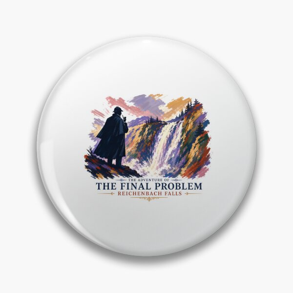 Item preview, The Final Problem – Reichenbach Falls in Color designed and sold by Fenay Designs.