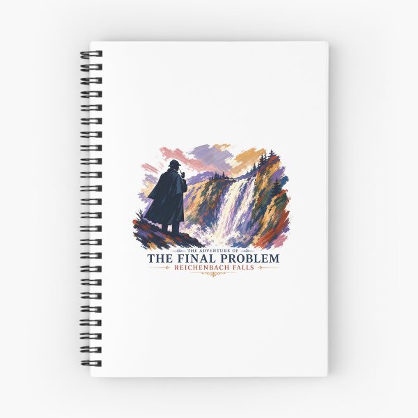 Item preview, The Final Problem – Reichenbach Falls in Color designed and sold by Fenay Designs.