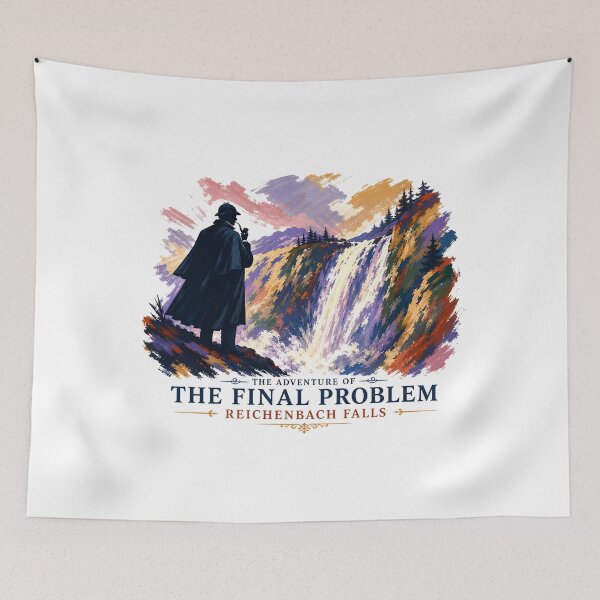 Item preview, The Final Problem – Reichenbach Falls in Color designed and sold by Fenay Designs.