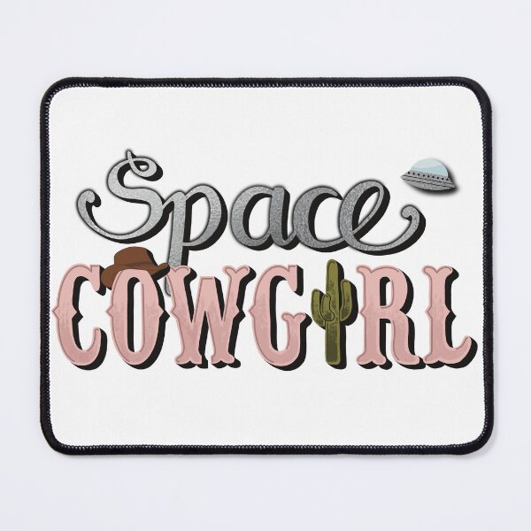 Item preview, Space Cowgirl Lettering designed and sold by reggierainbow.