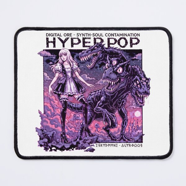 Item preview, Hyperpop Aesthetic Goth Girl and Monster designed and sold by D6rkT3chDemon.