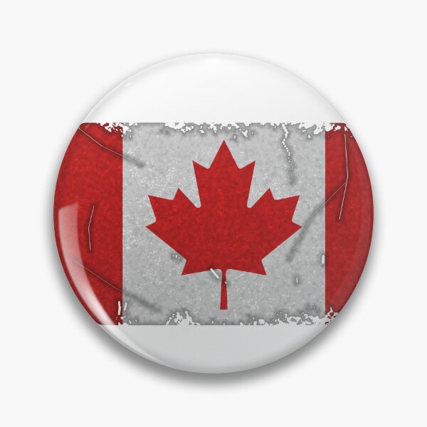 Item preview, Distressed Vintage Canada Flag Print designed and sold by T-domain.